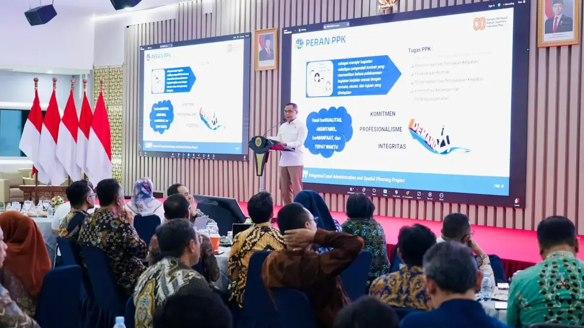Sekjen Kementerian ATR/BPN Pudji Prasetijanto Hadi