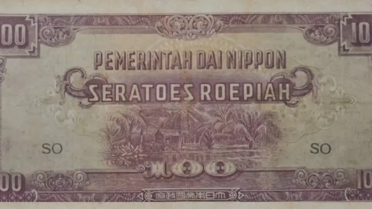 uang koin kuno Jepang di Indonesia