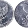harga uang koin Rp 200 Jalak Bali 2003 terbaru