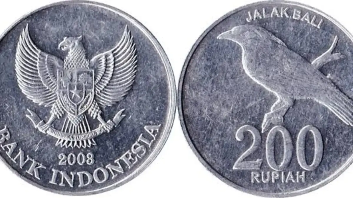 harga uang koin Rp 200 Jalak Bali 2003 terbaru