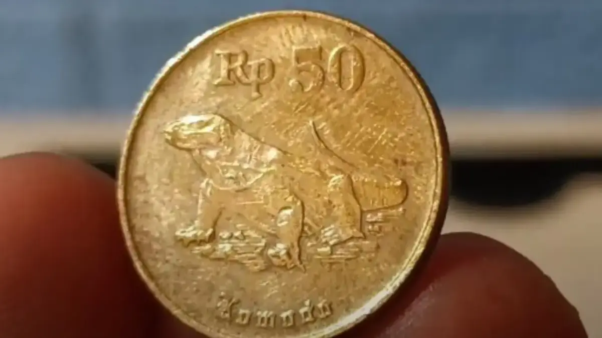 Koin Rp 50 Gambar Komodo Diincar Kolektor, Ternyata Segini Harganya