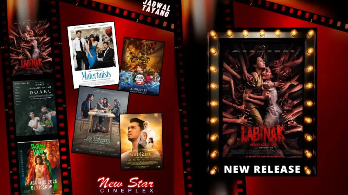 Jadwal Bioskop NSC Subang Kamis, 21 Agustus 2025, Film Labinak Tayang Perdana