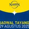 Jadwal Bioskop Sams Studio Subang 29 Agustus 2025, 6 Film Tayang Hari Ini