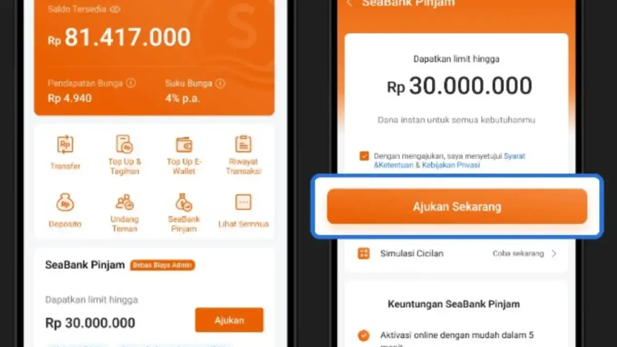 Cara Pinjam Uang di SeaBank Pinjam dengan Mudah