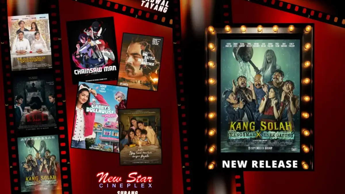 Jadwal Bioskop NSC Subang Jumat, 26 September 2025, 7 Film Tayang Hari Ini