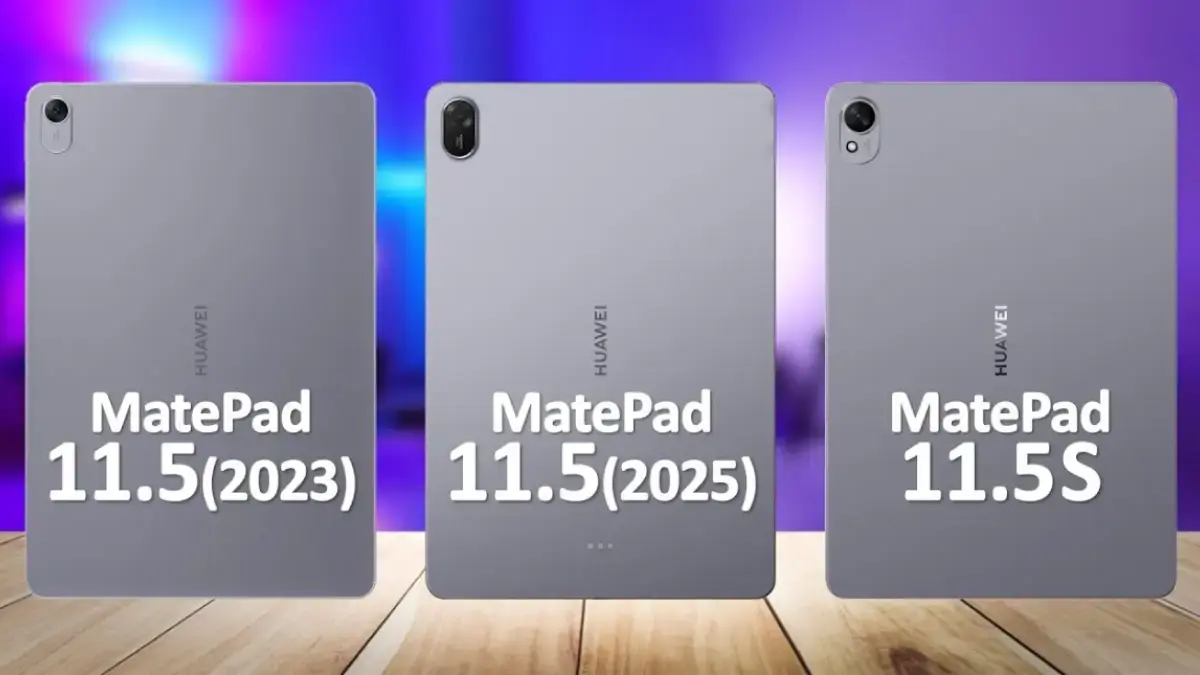 Huawei MatePad 11.5 (2025) vs MatePad 11.5 (2023) vs MatePad 11.5 S