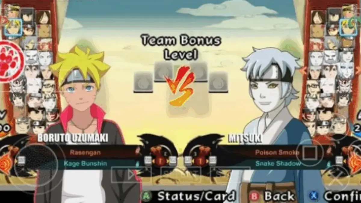 Naruto Ultimate Ninja Storm 4 Road To Boruto PPSSPP