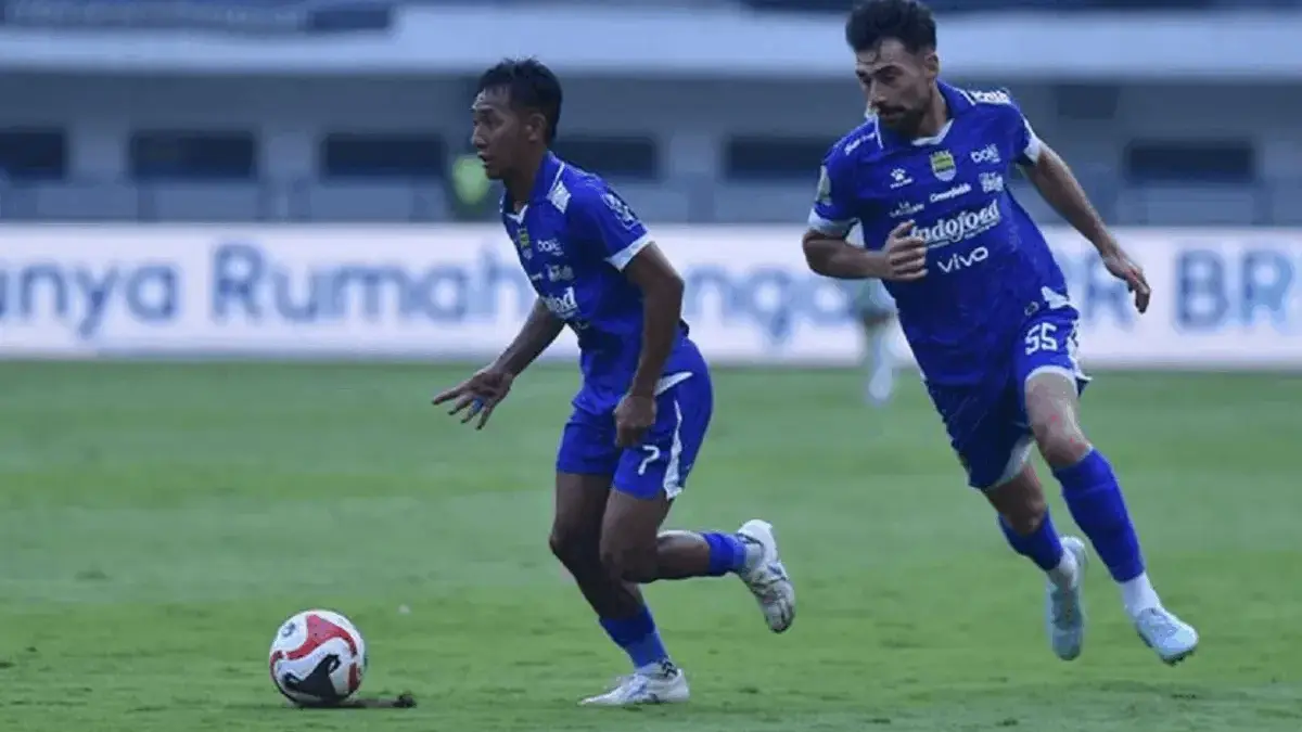 Persib Bandung ketika menghadapi Manila Digger FC di AFC Champions League 2 2025-2026. (Foto: Persib.co.id)