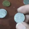 Foto: Uang koin kuno negara asing singapore 10 ten cents. Ist
