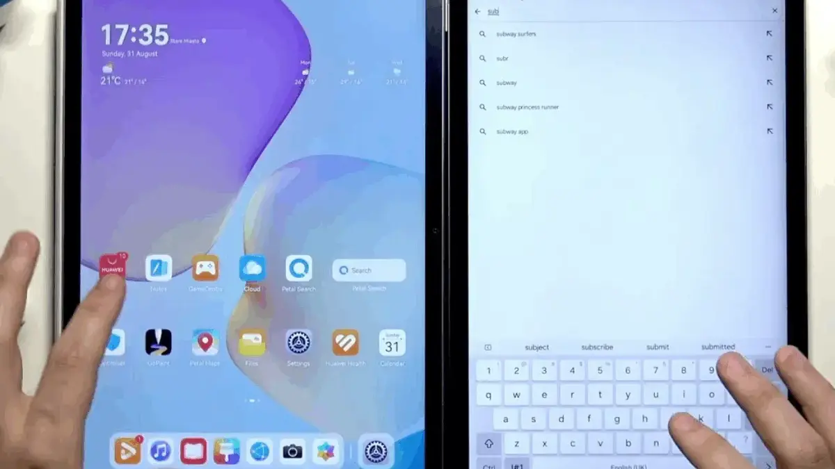 Samsung Galaxy Tab S10 Lite vs Huawei MatePad 11,5 Inch Duel Tablet Kreatif untuk Para Konten Kreator