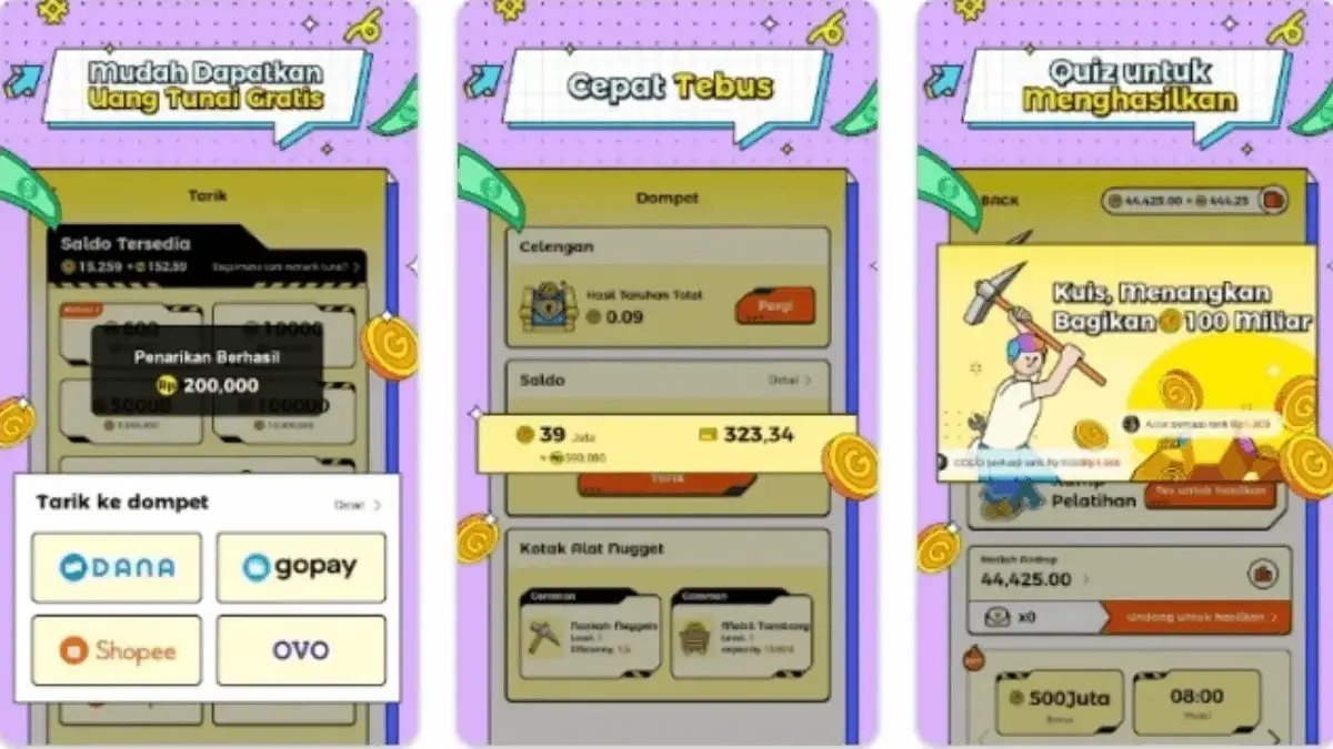 Wild Cash, game penghasil saldo DANA dan OVO. (Play Store)