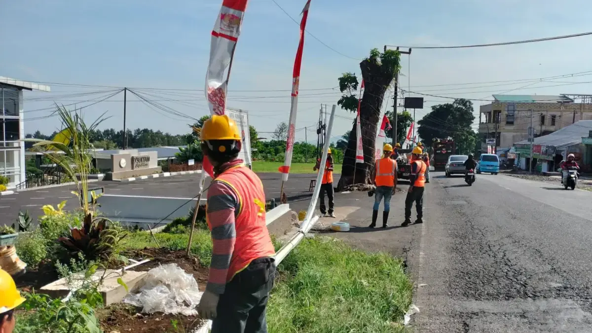 penerangan jalan umum ciater