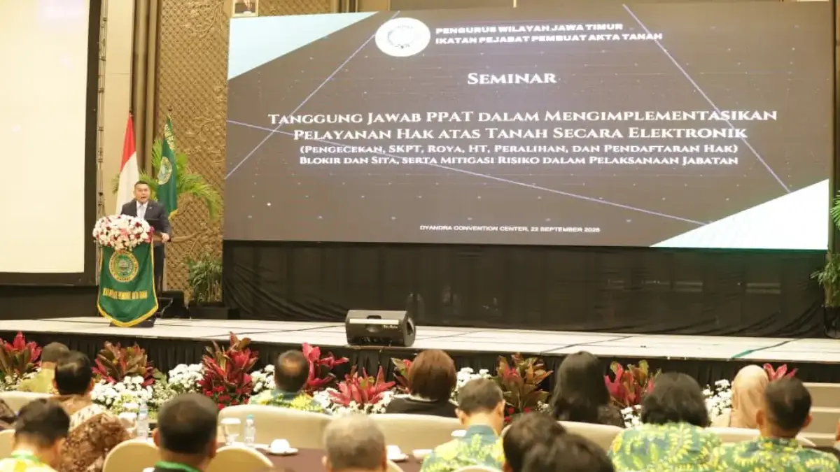 Kolaborasi dengan IPPAT Jadi Kunci Transformasi Layanan Pertanahan Kolaborasi dengan IPPAT