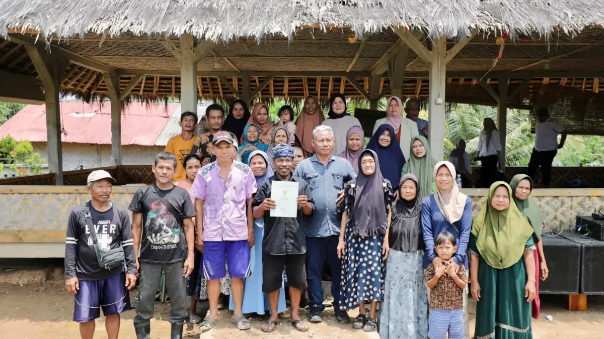 Petani Desa Gunung Anten Kini Rasakan Manfaat Reforma Agraria