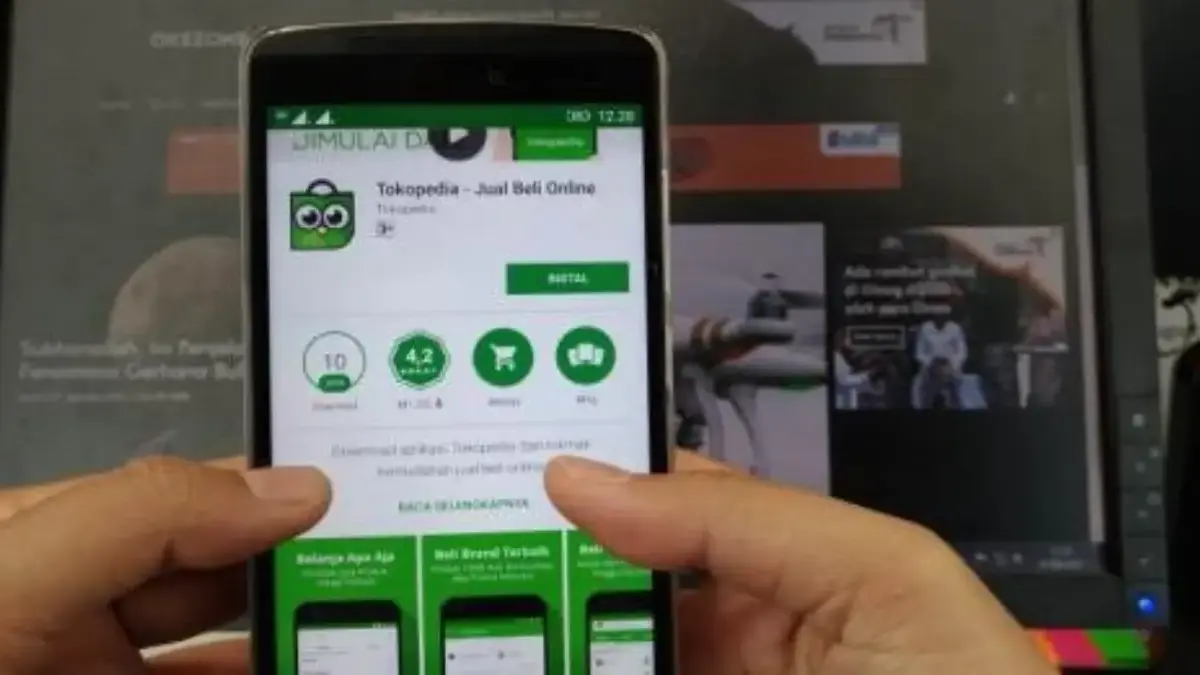 Langkah Cara Pinjam Uang di Tokopedia. (FOTO: MNC MEDIA)