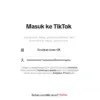 Cara Login TikTok Lewat PC dan Laptop, Nonton Video Makin Mudah