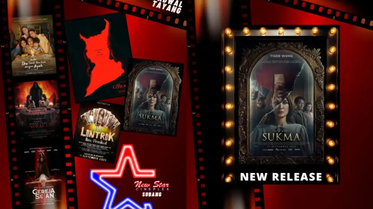 Jadwal Bioskop NSC Subang Kamis, 11 September 2025, Film Sukma Tayang Perdana