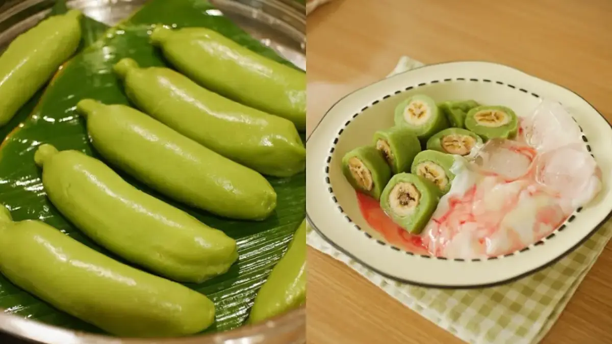 Resep Es Pisang Ijo yang Segar dan Manis, Coba Bikin Sekarang Juga!