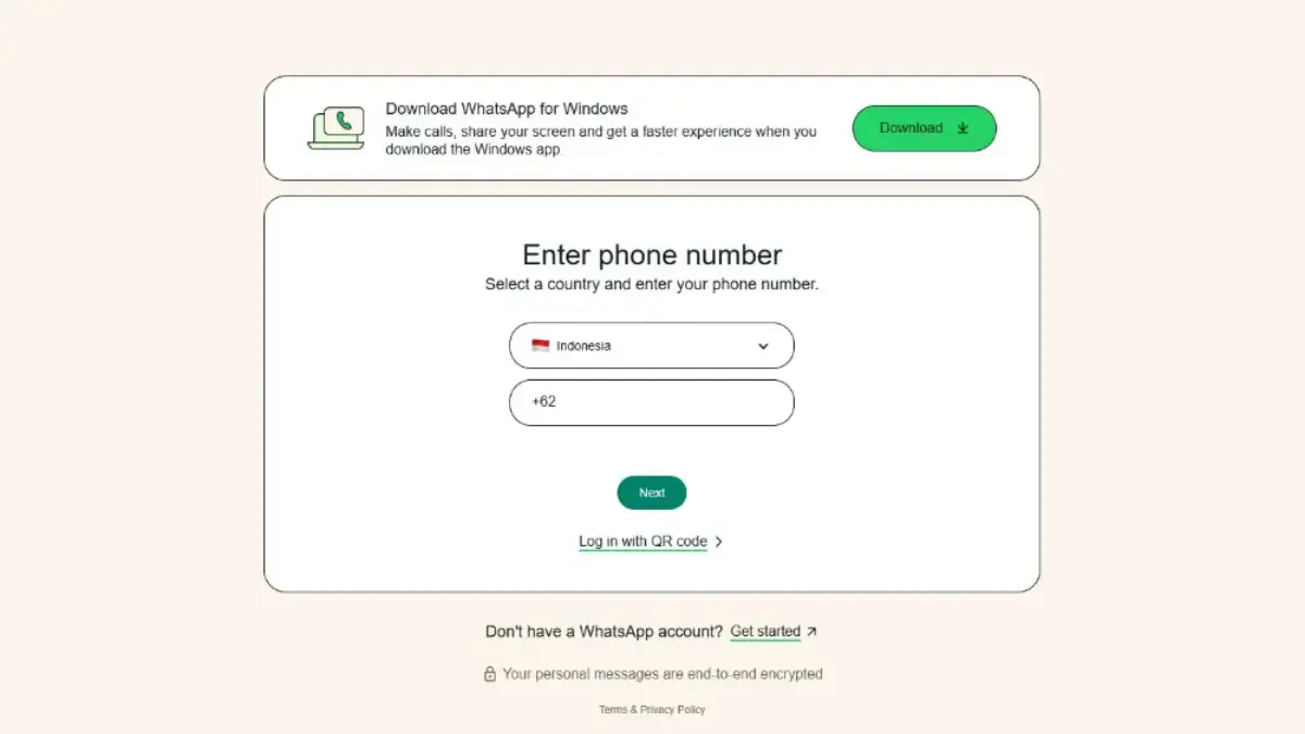 Cara Login WhatsApp Web Tanpa Aplikasi, Cepat dan Praktis
