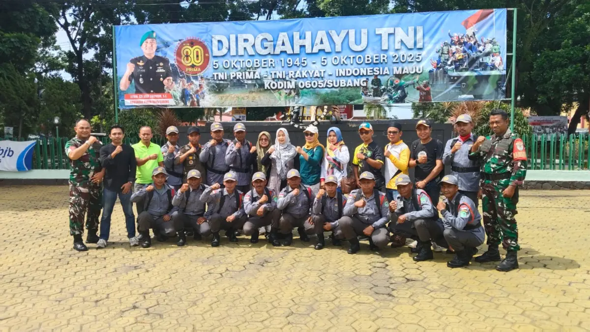 Regu Linmas Kecamatan Pagaden Barat Kabupaten Subang