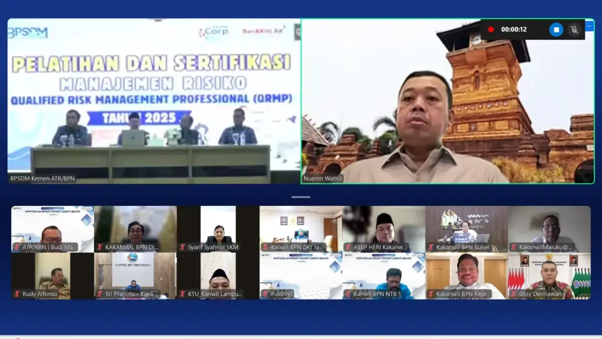 Menteri Nusron: Front End Pelayanan Paling Dasar Ada di Kepala Kantor Pertanahan