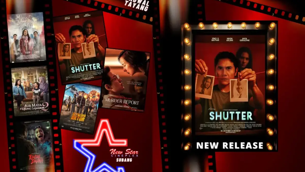 Jadwal Film Bioskop NSC Subang 30 Oktober 2025, Shutter Tayang Perdana