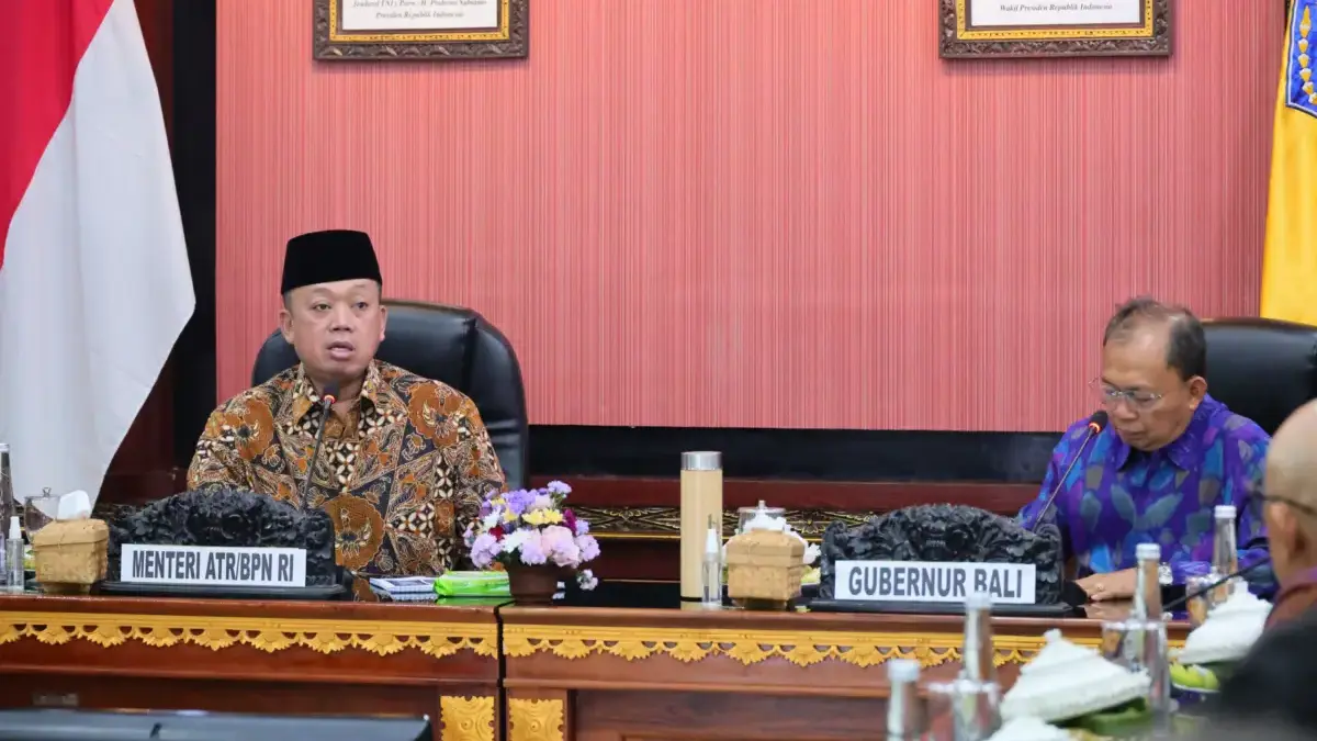 Menteri Nusron Minta Dukungan Pemutakhiran Data hingga Pembebasan BPHTB untuk Percepat Sertipikasi