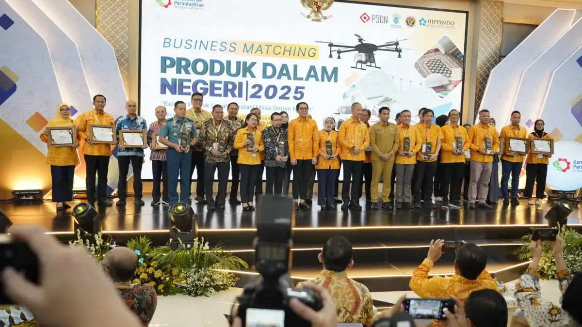 Serap 96% Anggaran Menggunakan Produk Dalam Negeri, Kementerian ATR/BPN Raih Peringkat 3 P2DN dari Kemenperin