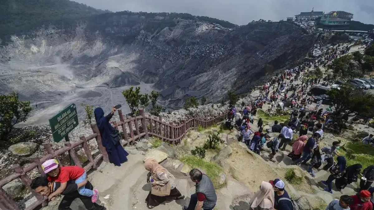 BPBD Bandung Barat Pastikan Status Gunung Tangkuban Perahu Dalam Keadaan Normal Status Gunung Tangkuban Perahu