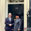 Di 10 Downing Street, Prabowo bertemu PM Starmer untuk kedua kalinya.
