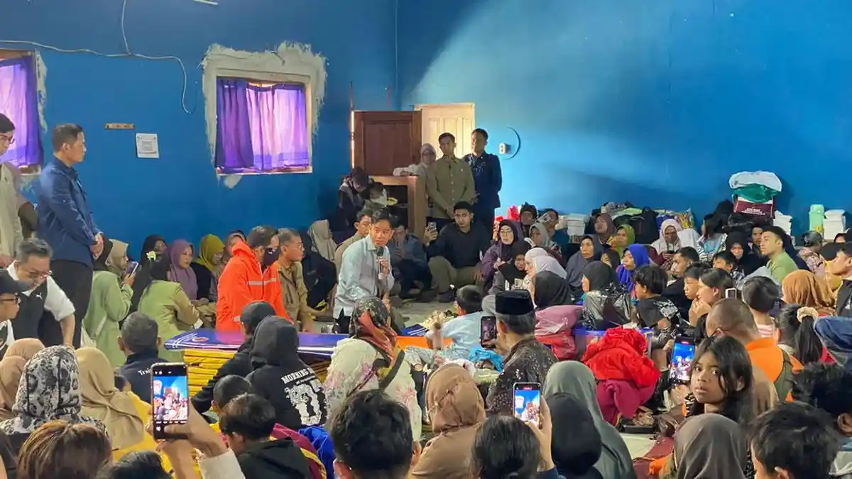 Posko Pengungsian Longsor Cisarua Membludak, Warga dari Zona Hijau akan Dipulangkan