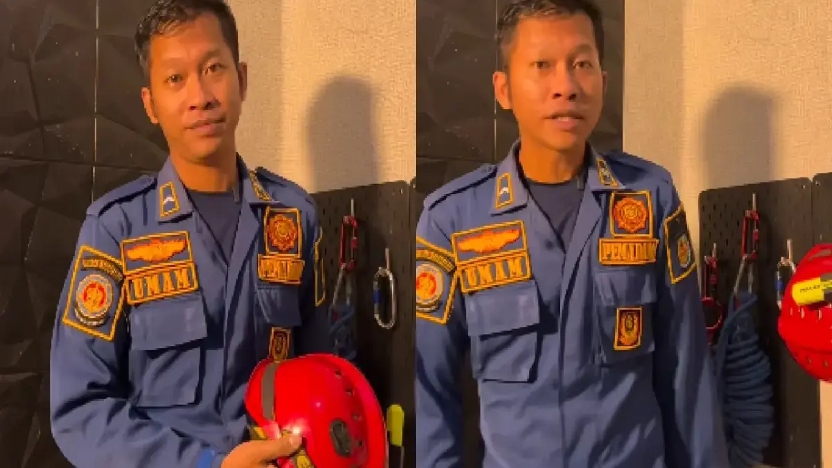 Petugas Damkar Diteror Usai Bikin Konten Edukasi Fungsi Helm: Sampe Ngirimin 2 Alamat Rumah Gua.