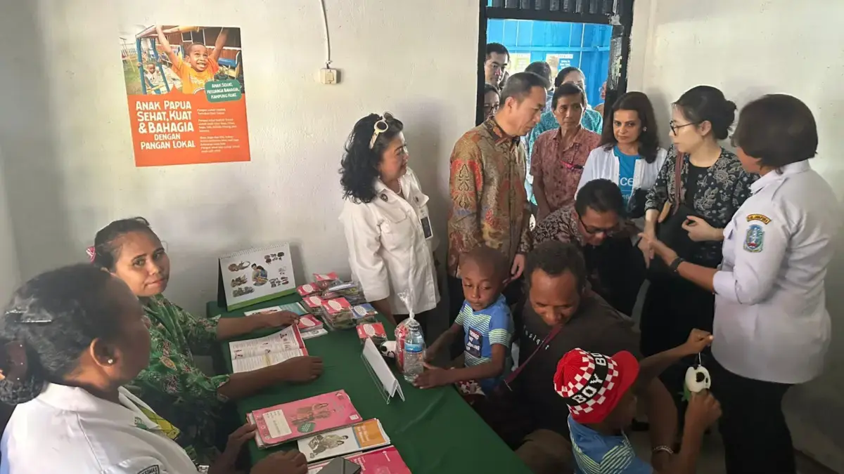UNICEF Apresiasi Program MBG Pemerintah Indonesia, Dinilai Perkuat Masa Depan Anak Papua.