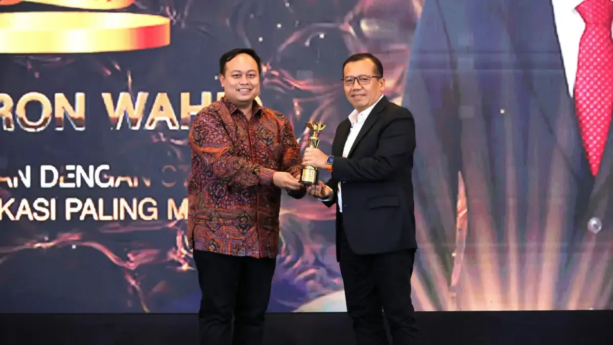 Kementerian ATR/BPN Terima Penghargaan dari INDOPOSCO atas Diseminasi Strategi Komunikasi yang Paling Masif