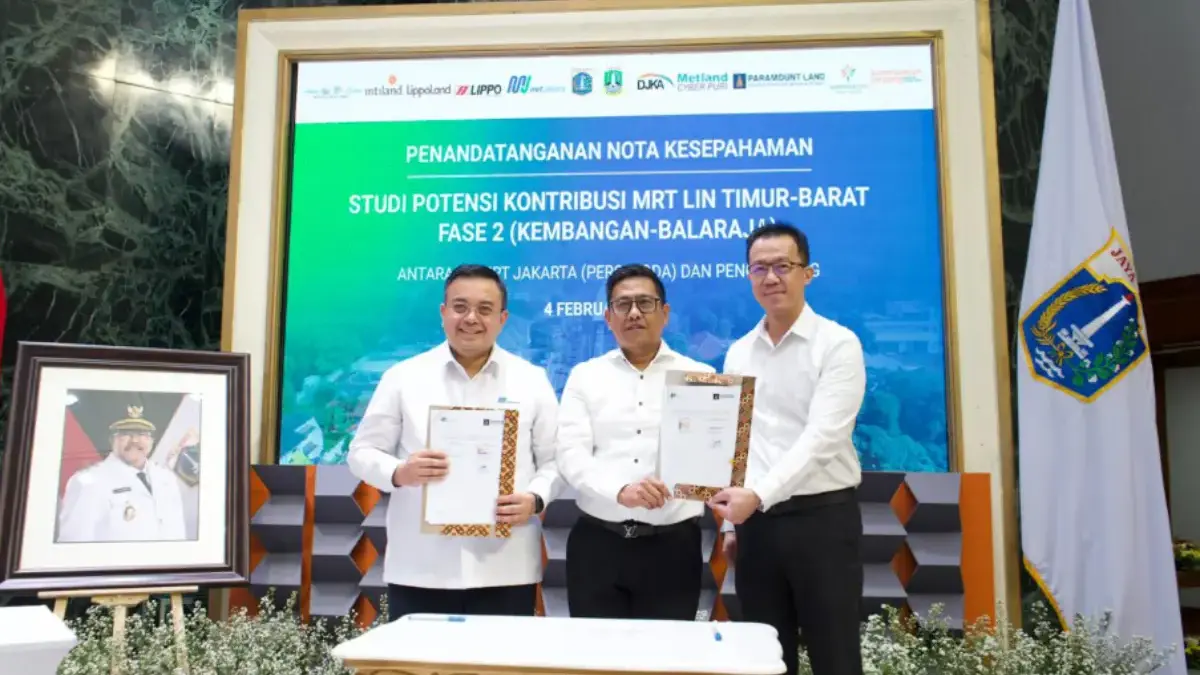 Rute MRT Kembangan-Balaraja Masuk Tahap Kajian, Barat Jakarta-Banten Siap Terhubung.