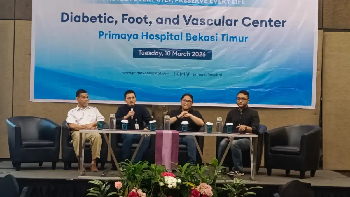 1 dari 2 Penderita Diabetes Tidak Sadar Penyakitnya, Primaya Hospital Bekasi Timur Perkuat Layanan Terpadu