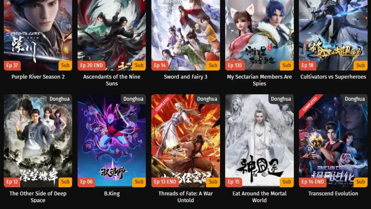 Situs Nonton Donghua Terbaik dengan Subtitle Indonesia