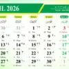Kalender April 2026, Lengkap dengan Tanggal Merah, Libur Nasional dan Cuti Bersama
