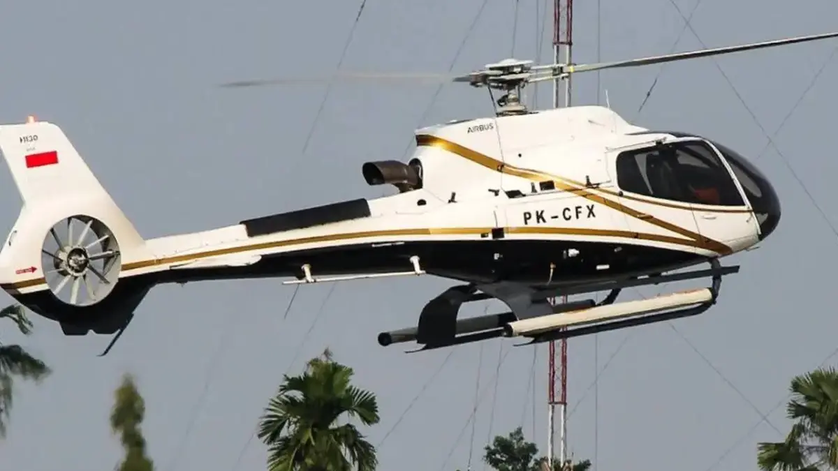 Helikopter PK CFX Jatuh di Sanggau, 8 Penumpang dan Awak Meninggal Dunia.