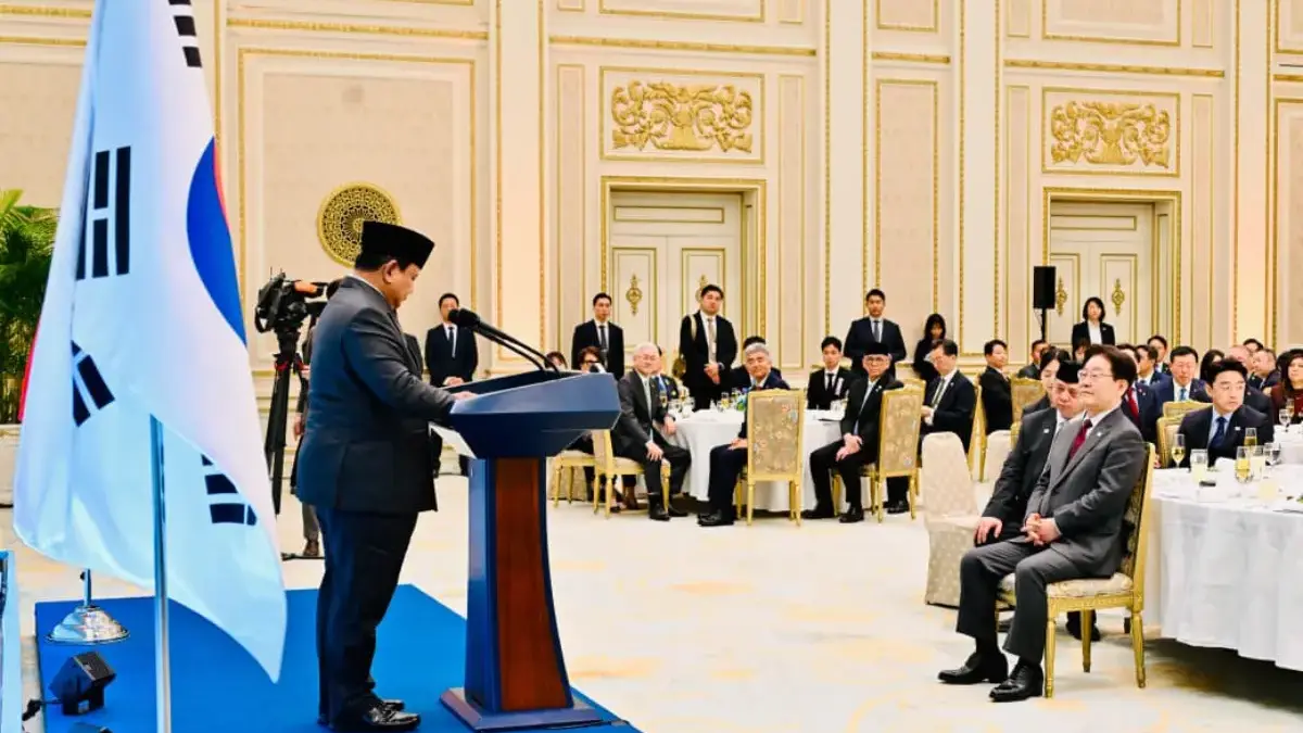 Presiden Prabowo Terima Penghargaan Tertinggi Republik Korea \'The Grand Order of Mugunghwa\'.