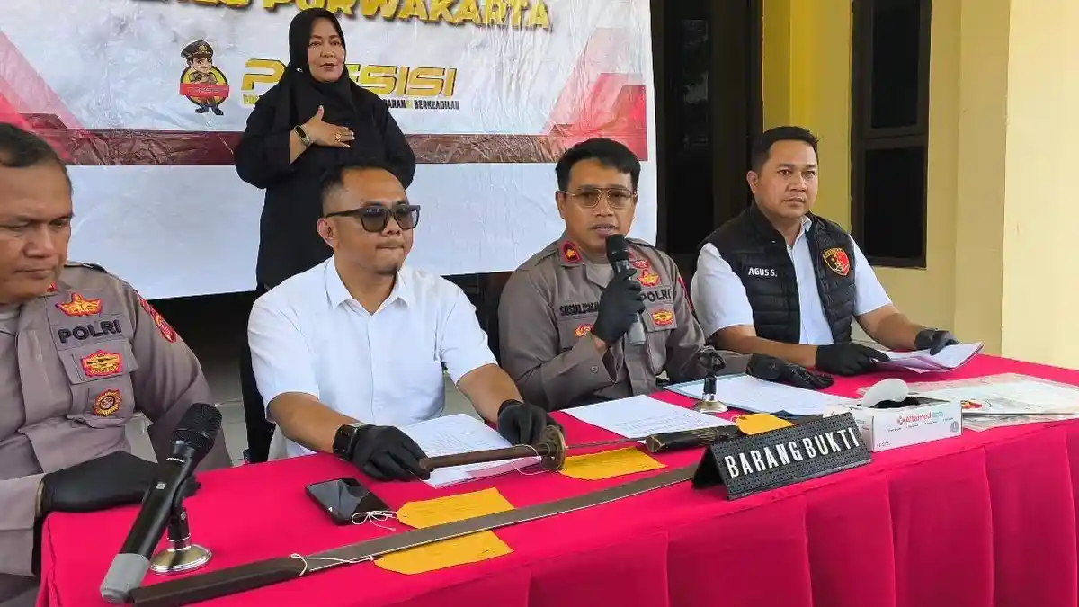 Janjian Via Sosmed, Pelajar di Purwakarta Tawuran di Kawasan Perhutani, 1 Siswa MTs Kritis.