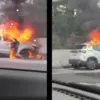 Chery Tiggo Cross CSH Hybrid Terbakar di Tol, Chery Sales Indonesia Angkat Bicara