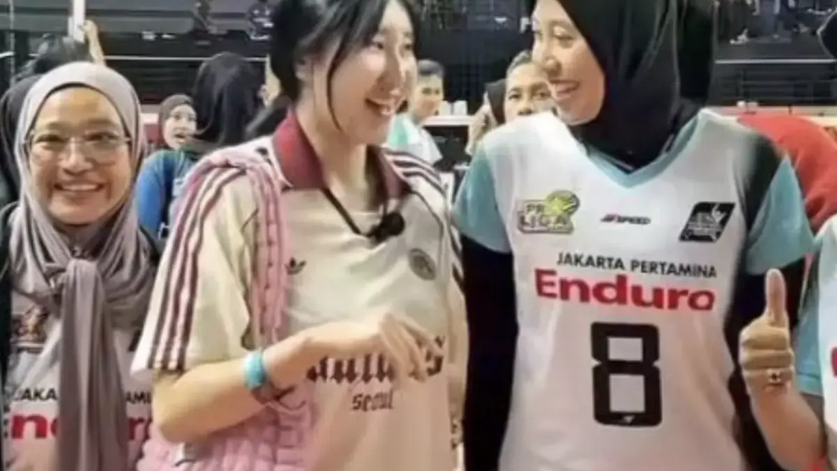 Kapten Reds Sparks Sambangi Indonesia Sinyal Megawati Hangestri Bakal Balik ke V-League Korea? Kapten Reds Sparks Sambangi Indonesia Sinyal Megawati Hangestri Bakal Balik ke V-League Korea?