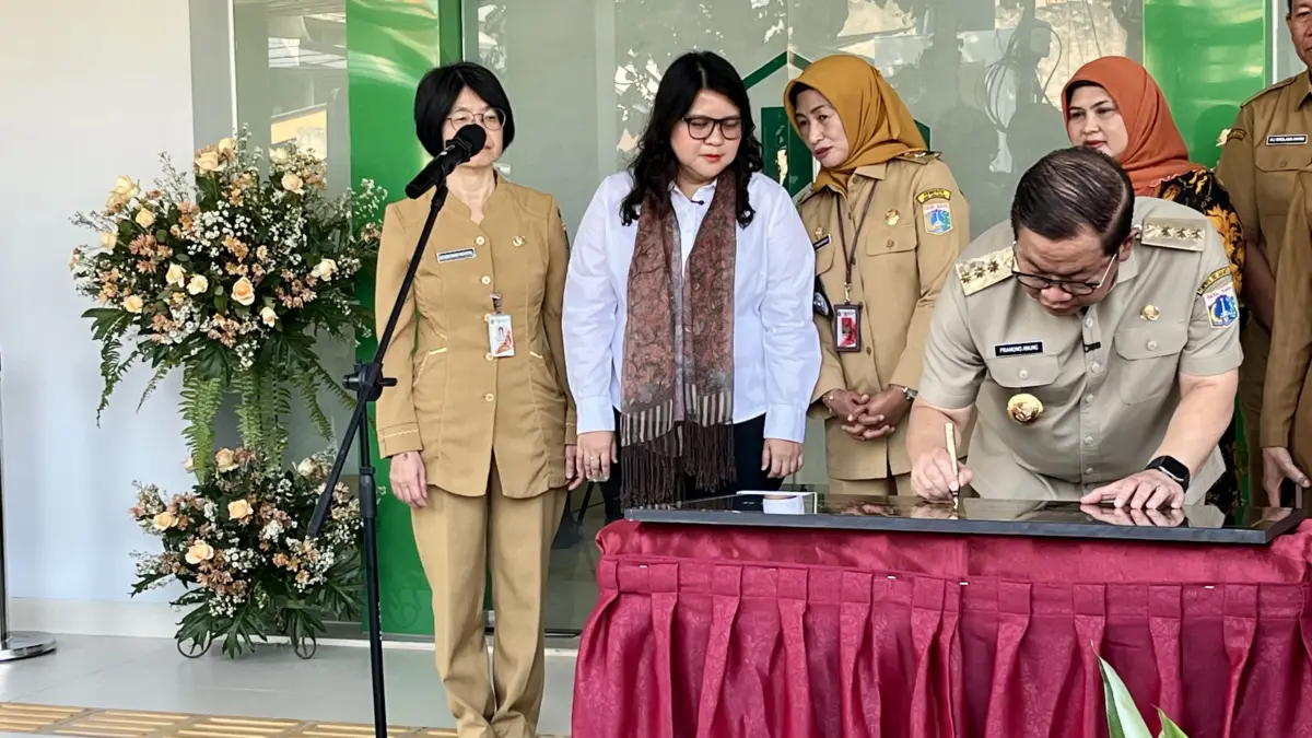 Pramono Anung Resmikan Puskesmas Pembantu Meruya Selatan II, Layani hingga 100 Warga per Hari