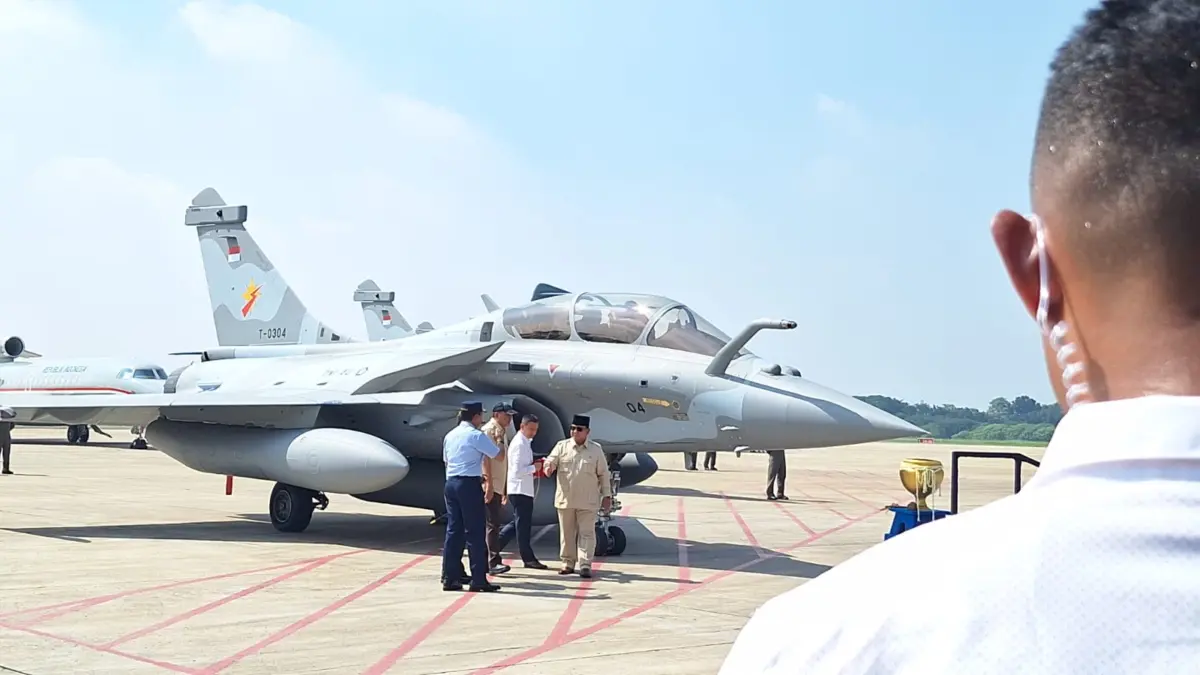 Langit Indonesia Dijaga Rafale F4, Prabowo Tegaskan Penguatan Alutsista Jaga Kedaulatan RI