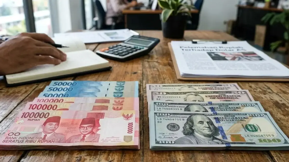 Rupiah Dibuka Melemah dari Dolar AS Hari Ini Jumat 22 Mei 2026, Nyaris Balik Rp17.700 Rupiah Dibuka Melemah dari Dolar AS Hari Ini Jumat 22 Mei 2026, Nyaris Balik Rp17.700.