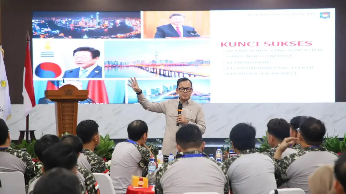 Wamendagri Bima Arya Ajak HIPMI Dorong Ekonomi Kreatif dan Kemandirian Fiskal Daerah.