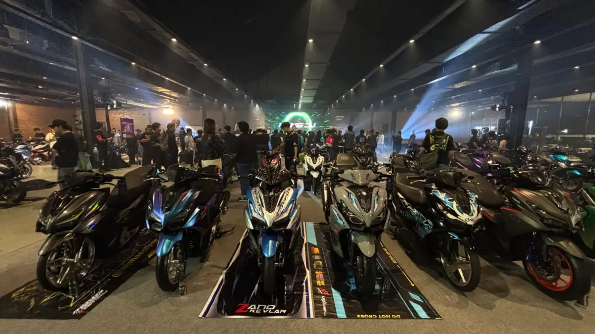 Aerox Genap 1 Dekade, Event \'We Are Aerox Society\' Diserbu Ribuan Anak Muda.