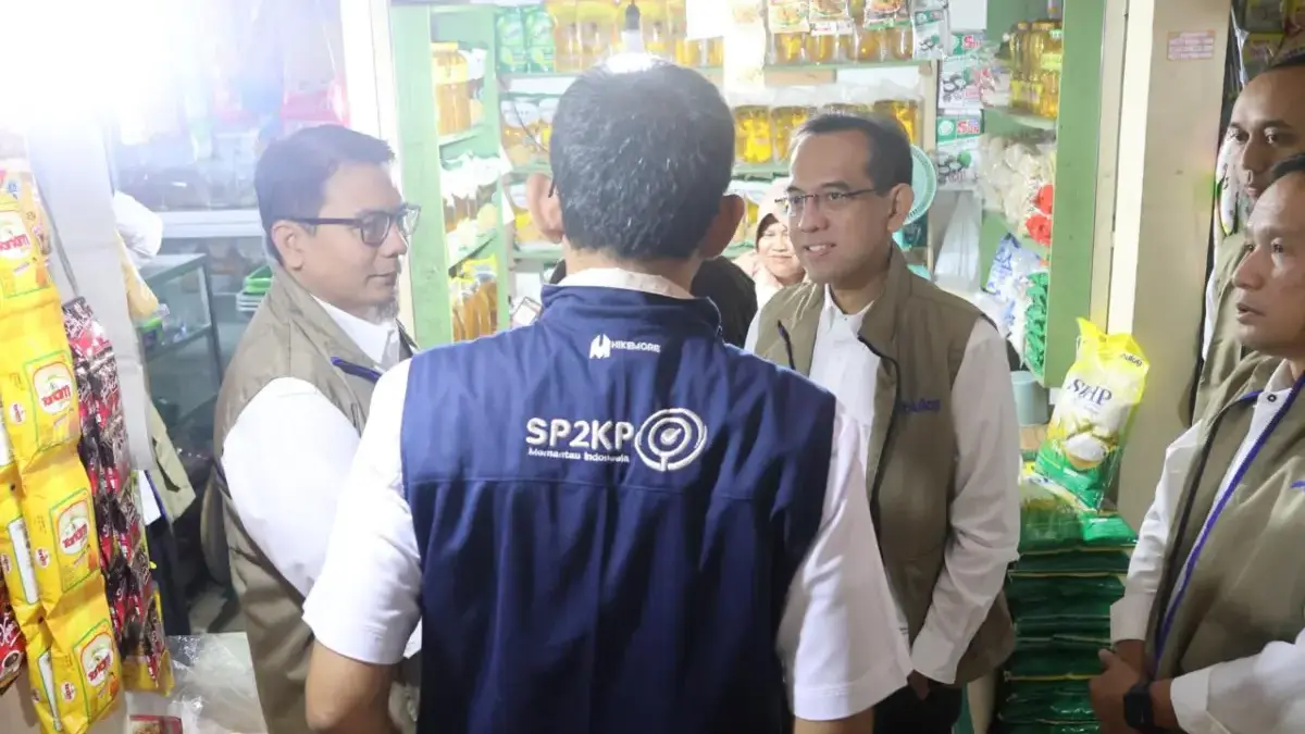 BULOG dan Mendag Pantau Pasar d Banyumas, Pastikan Pasokan Beras SPHP dan MinyaKita Aman Tersedia