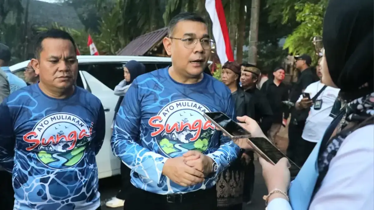 Wamen Ossy: Memuliakan Sungai Berarti Memuliakan Negara Wamen Ossy: Memuliakan Sungai Berarti Memuliakan Negara